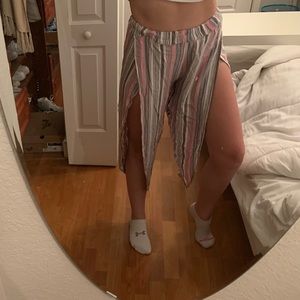 Flowy Slit Beach Pants